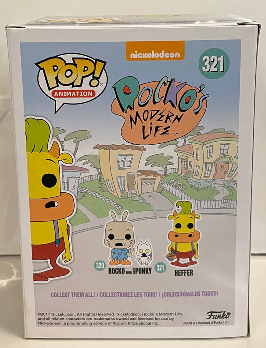 Nickelodeon Rocko’s Modern Life: Heffer in Halloween Costume #321 (Limited Edition Glow in the Dark) - With Box - Funko Pop