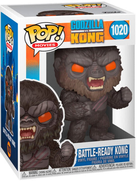 Godzilla VS. Kong: Battle-Ready Kong #1020 - In Box - Funko Pop