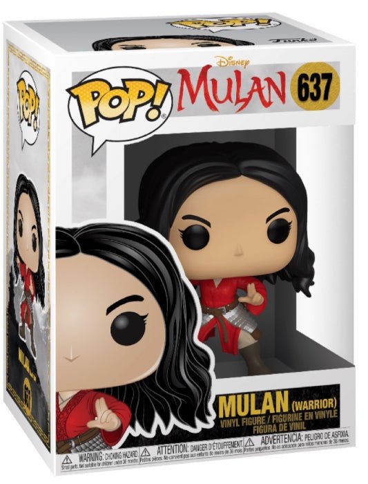 Disney Mulan: Mulan (Warrior) #637 - In Box - Funko Pop