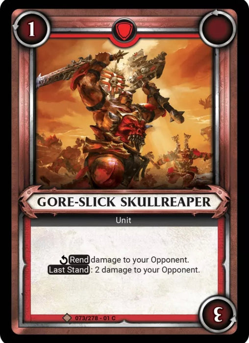 Gore-Slick Skullreaper - 073/278 - Warhammer Age of Sigmar