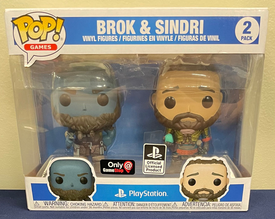 PlayStation: Brok & Sindri (GameStop Exclusive) - In Box - Funko Pop