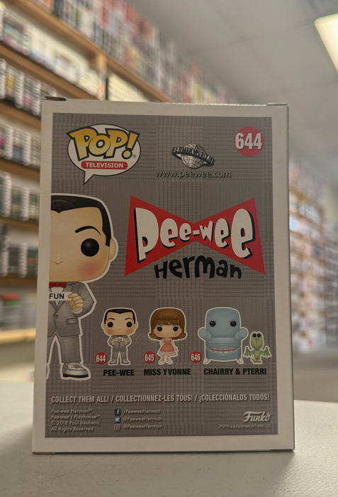 Pee-Wee Herman: Pee-Wee Herman #644 - In Box - Funko Pop