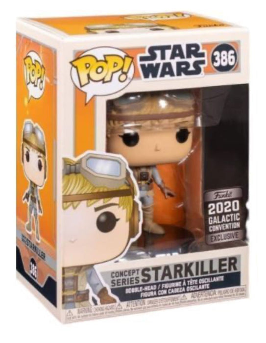 Star Wars: Concept Series Starkiller #386 (2020 Galactic Convention Exclusive) - In Box - Funko Pop