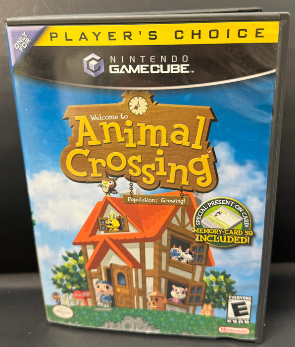 Animal Crossing (Player's Choice) - Complete In Box - Nintendo Gamecube