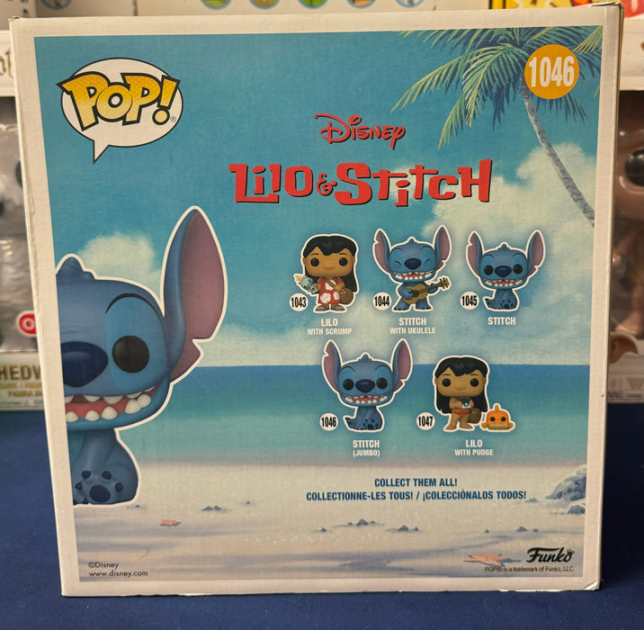 Disney: Stitch #1046 (10-Inch) - With Box - Funko Pop