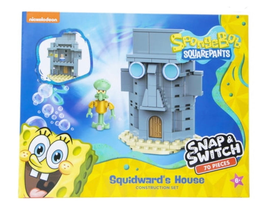 SpongeBob SquarePants Construction Set: Squidward's House 70 pieces - New - Toys And Collectibles