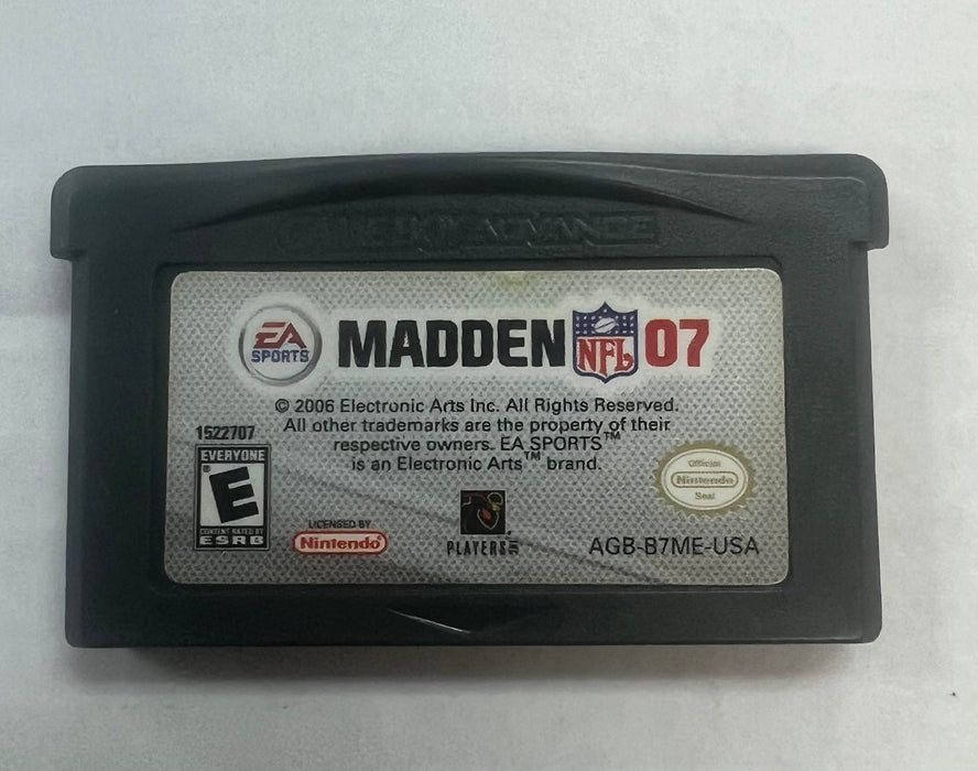 Madden 07 - Cart Only - GameBoy Advance