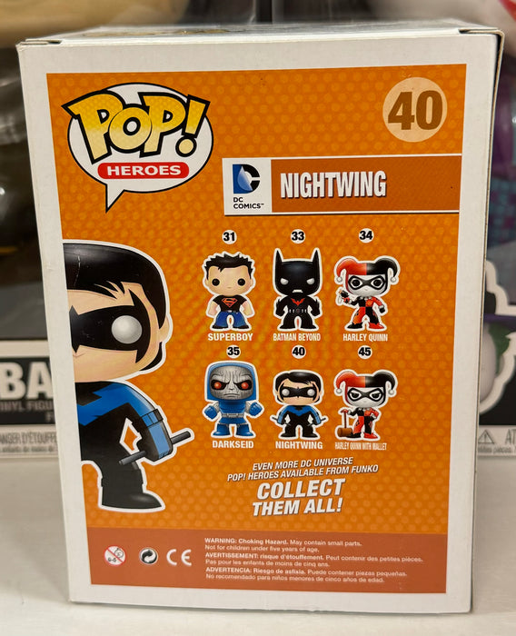 DC COMICS: Nightwing #40 - With Box - Funko Pop