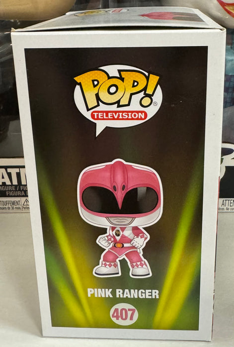 Mighty Morphin Power Rangers: Pink Ranger #407 (Hot Topic Exclusive) - With Box - Funko Pop