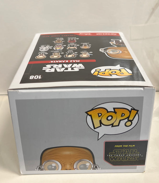 Star Wars: Maz Kanata #108 - With Box - Funko Pop