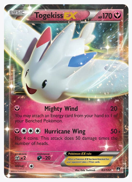 Togekiss EX 83/122 - XY - BREAKpoint (BKP)