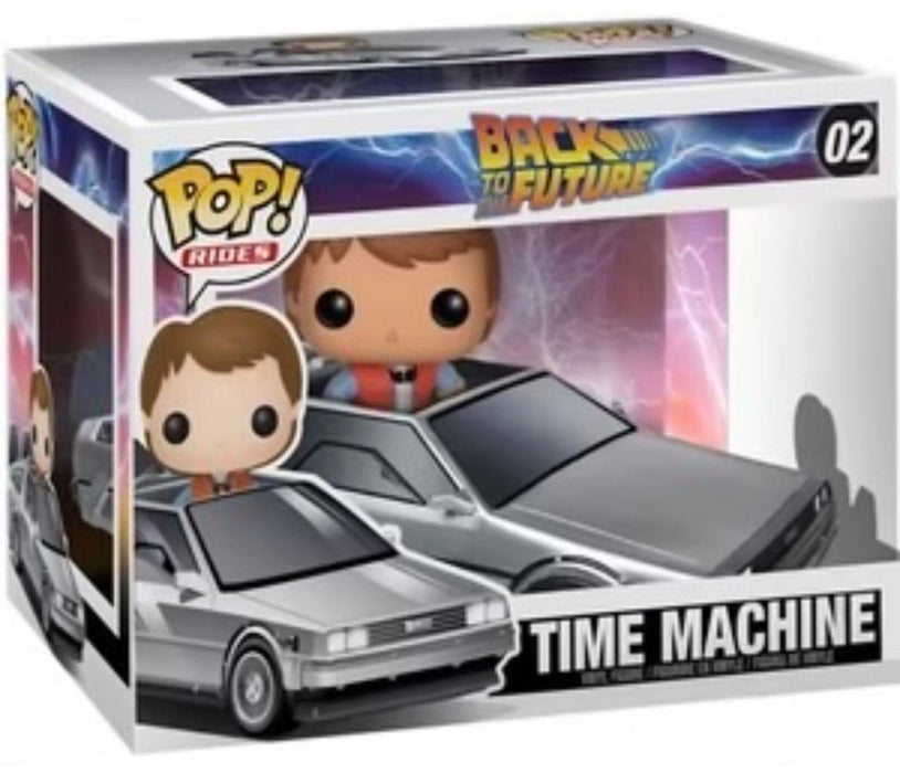 Back To The Future: Time Machine #02 - With Box - Funko Pop