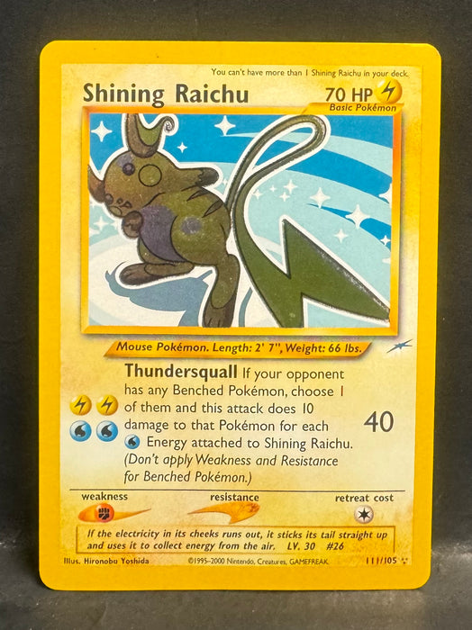 Shining Raichu 111/105 - Neo Destiny (N4) - Lightly Played