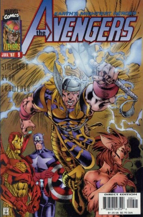 Avengers #9 Direct Edition (1997)