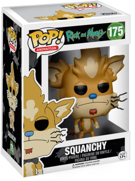 Rick And Morty: Squanchy #175 - With Box - Funko Pop