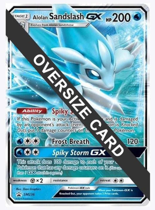 Alolan Sandslash GX - SM236 - Jumbo Cards (PR)