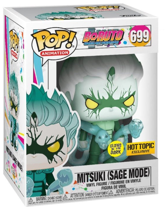 Boruto: Mitsuki #699 (Glows In The Dark) (Hot Topic Exclusive) - With Box - Funko Pop