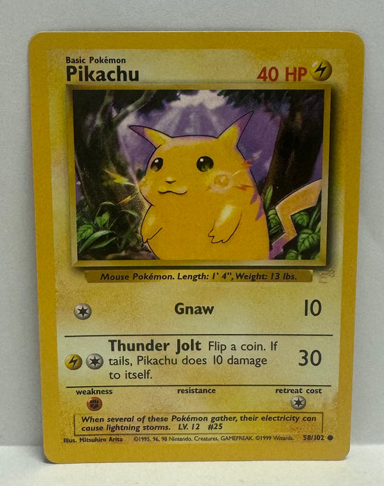 Pikachu - 58/102 (E3 Stamped) - Miscellaneous Cards & Products (MCAP) - Lightly Played