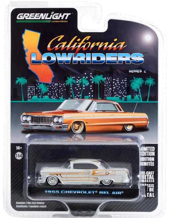 GreenLight Collectibles: California Lowriders - 1955 Chevrolet Bel Air (New) - Toys