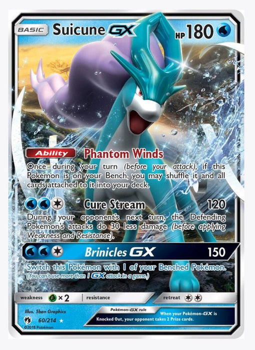 Suicune GX - SM - Lost Thunder (SM8)