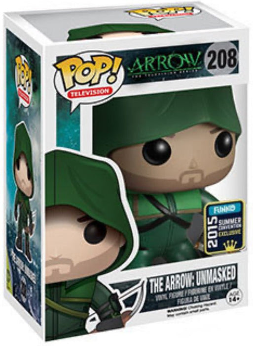 Arrow: The Arrow Unmasked #208 (2015 Summer Convention Exclusive) - With Box - Funko Pop