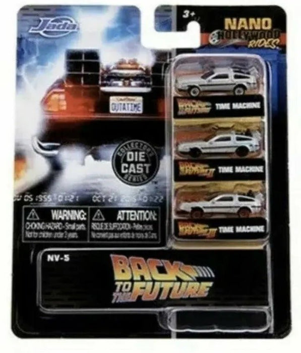 Nano Hollywood Rides: Back To The Future (Collector’s Die-Cast Series) - New - Toys And Collectibles