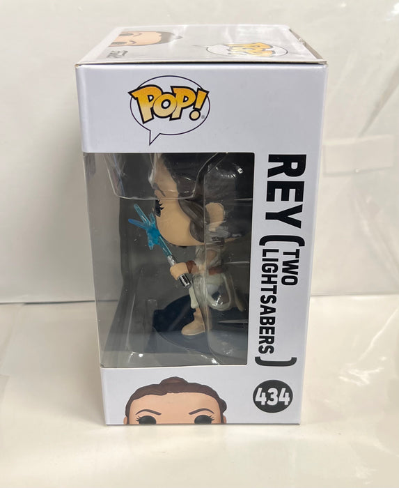 Star Wars: Rey (Two Lightsabers) #434 - In Box - Funko Pop