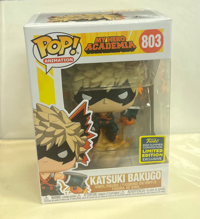 My Hero Academia: Katsuki Bakugo #803 (2020 Summer Convention) - With Box - Funko Pop