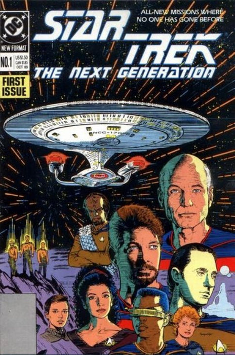 Star Trek: The Next Generation #1 Direct Edition (1989) - 8.5 Very Fine