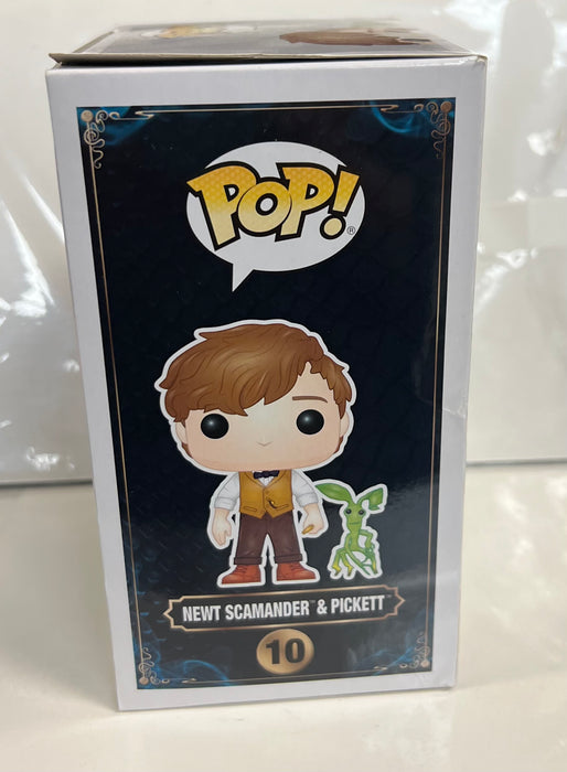 Fantastic Beasts: Newt Scamander & Picket #10 (Hot Topic Exclusive) - In Box - Funko Pop