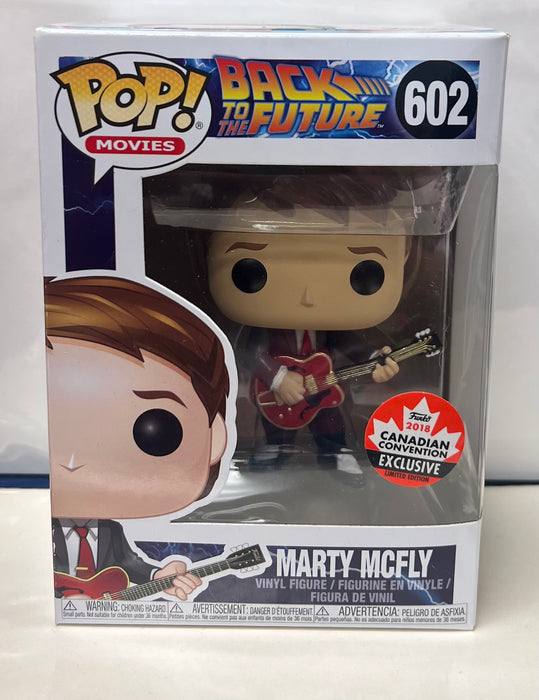 Back To The Future: Marty McFly #602 (2018 Canadian Convention Exclusive) - With Box - Funko Pop