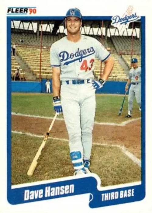 1990 Fleer Update Dave Hansen #U-21