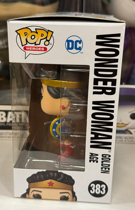 Wonder Woman: Wonder Woman Golden Age #383 - With Box - Funko Pop