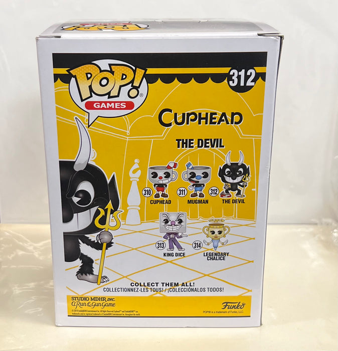 Cuphead: The Devil #312 - In Box - Funko Pop