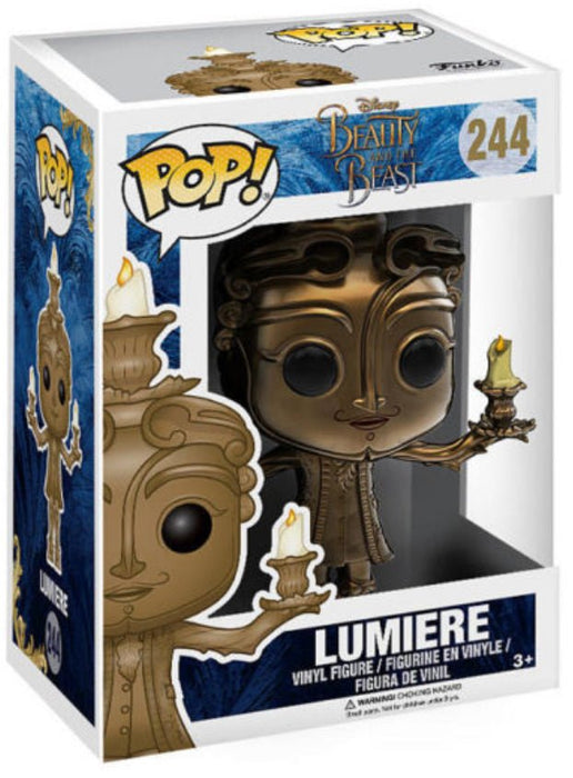 Disney Beauty And The Beast: Lumiere #244 - With Box - Funko Pop