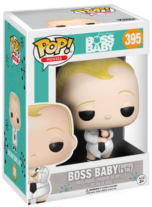 The Boss Baby: Boss Baby (Diaper & Tie) #395 - With Box - Funko Pop