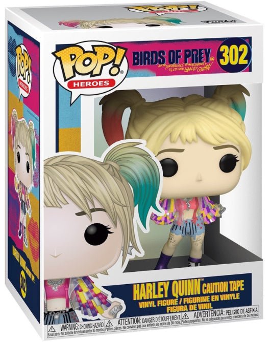 Birds Of Prey: Harley Quinn #302 - With Box - Funko Pop