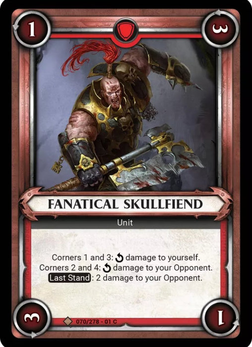 Fanatical Skullfiend - 139/278 - Warhammer Age of Sigmar