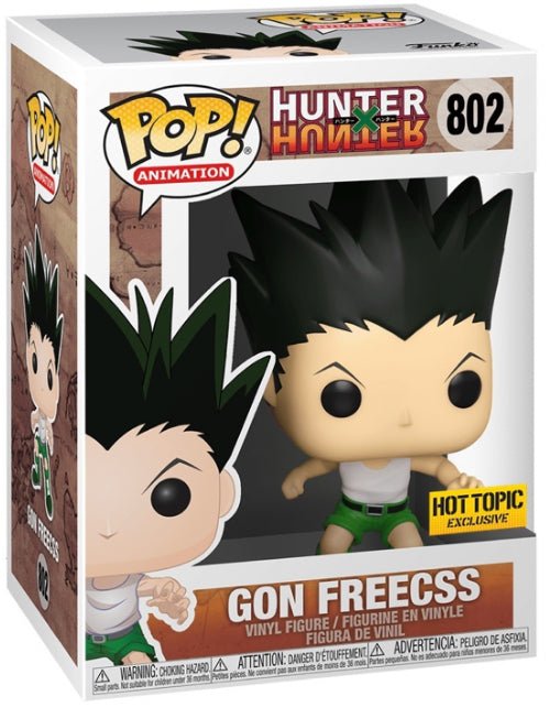 Hunter X Hunter: Gon Freecss #802 (Hot Topic Exclusive) - With Box - Funko Pop