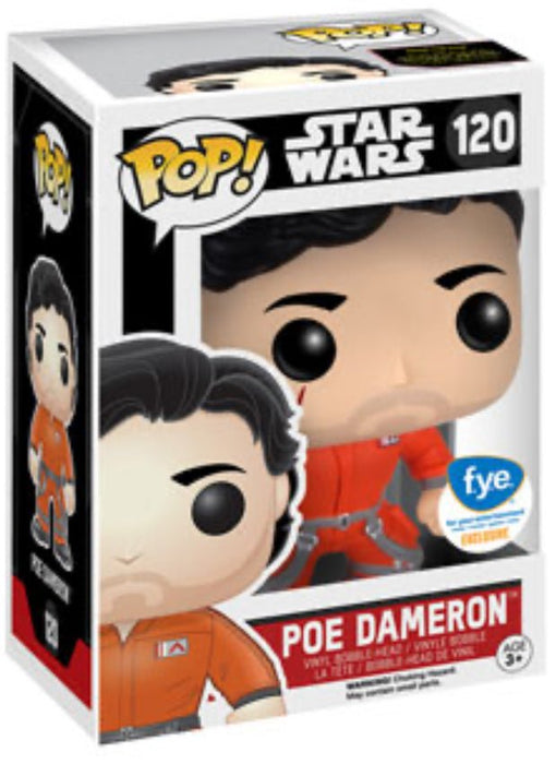 Star Wars: Poe Dameron #120 (FYE Exclusive) - With Box - Funko Pop