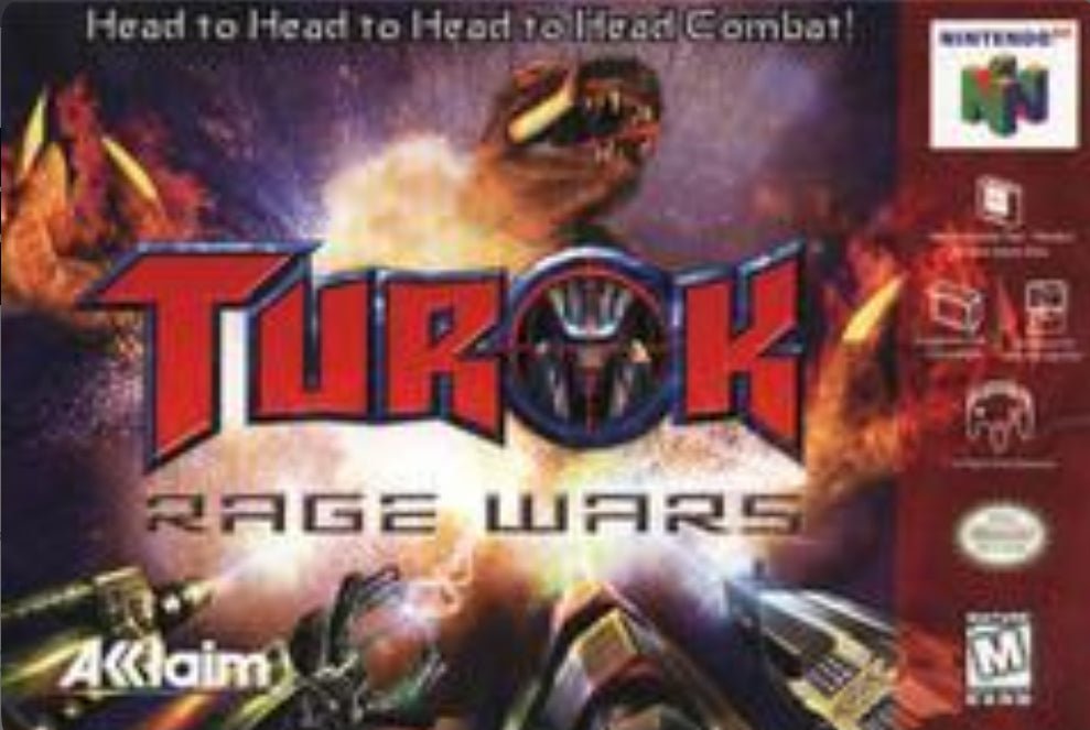 Turok Rage Wars (Grey Cart) - Cart Only - Nintendo 64