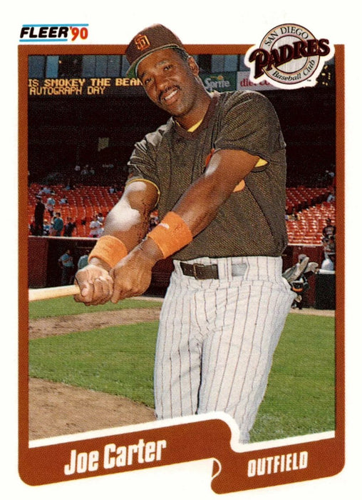 1990 Fleer Update Joe Carter #U-55