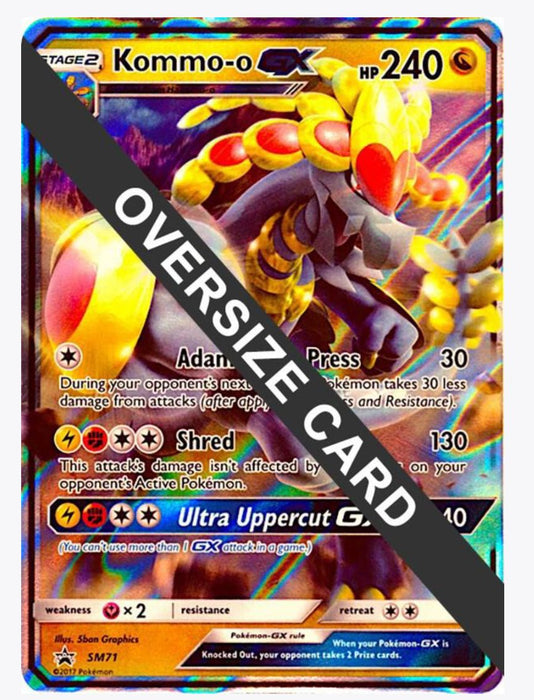 Kommo-o GX - SM71 (SM Black Star Promo) - Jumbo Cards (PR)