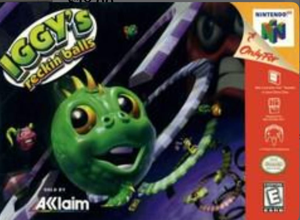 Iggy’s Reckin’ Balls - Cart Only - Nintendo 64