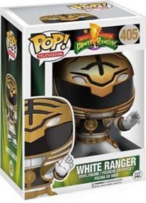 Mighty Morphin Power Rangers: White Ranger #405 - With Box - Funko Pop