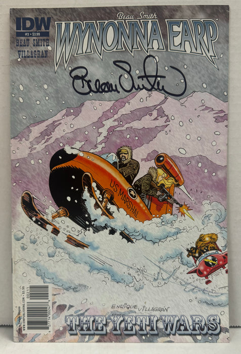 Wynonna Earp: The Yeti Wars #3 (2011) Beau Smith Signature - 9.6 Near Mint