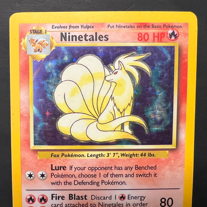 Ninetales 12/102 - Base Set (BS) - Moderately Played