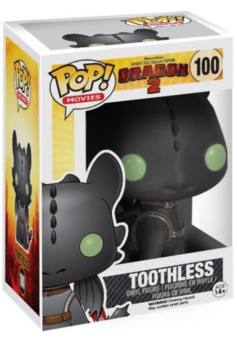 How To Train Your Dragon 2: Toothless #100 - With Box - Funko Pop