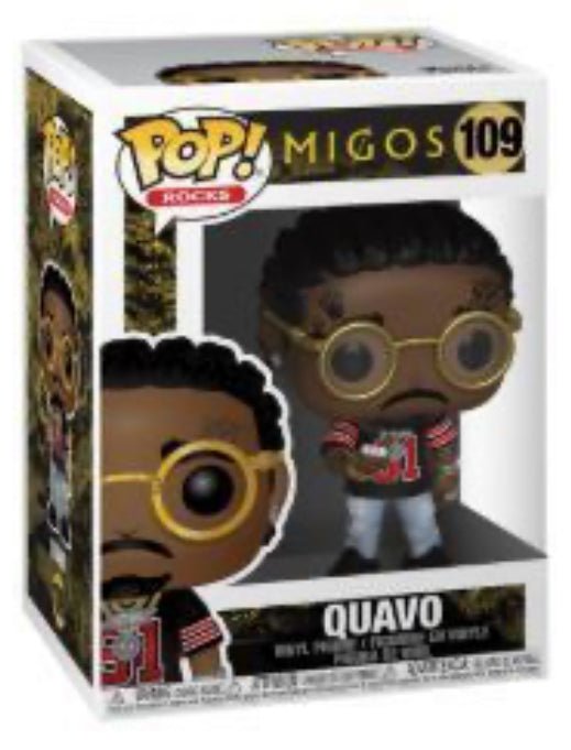 Migos: Quavo #109 - With Box - Funko Pop