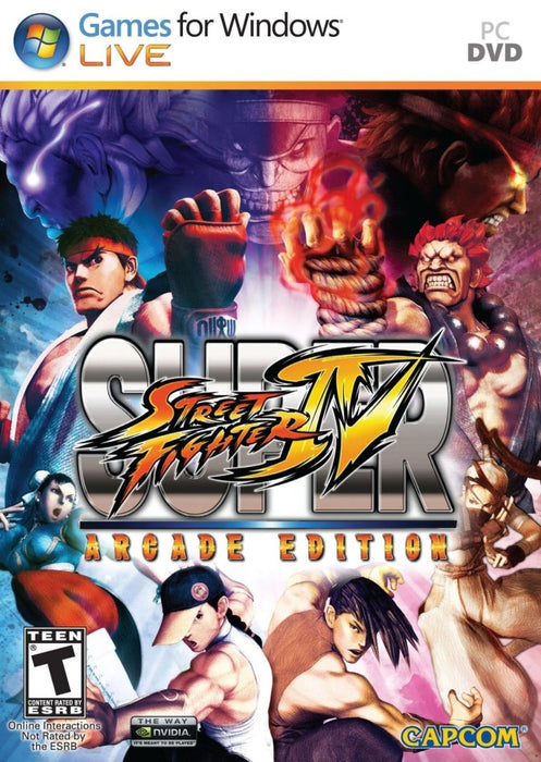 Super Street Fighter IV Arcade Edition - (CIB) (PC)